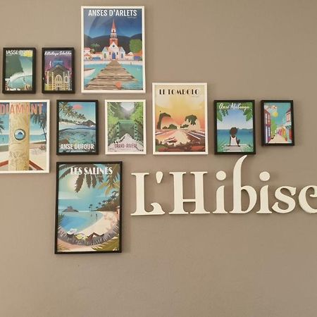 L'Hibiscus Piscine Et Plage Сент-Люс Экстерьер фото